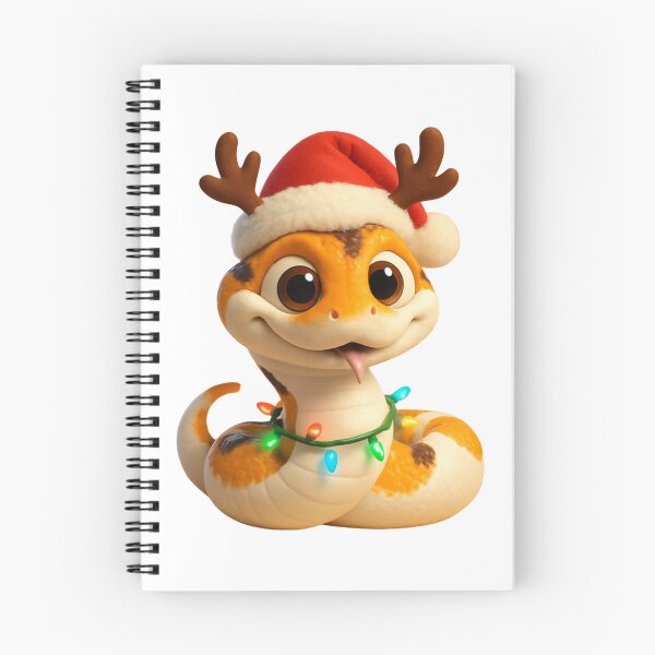 Item preview, Pied Ball Python Christmas designed and sold by Sillytoe.