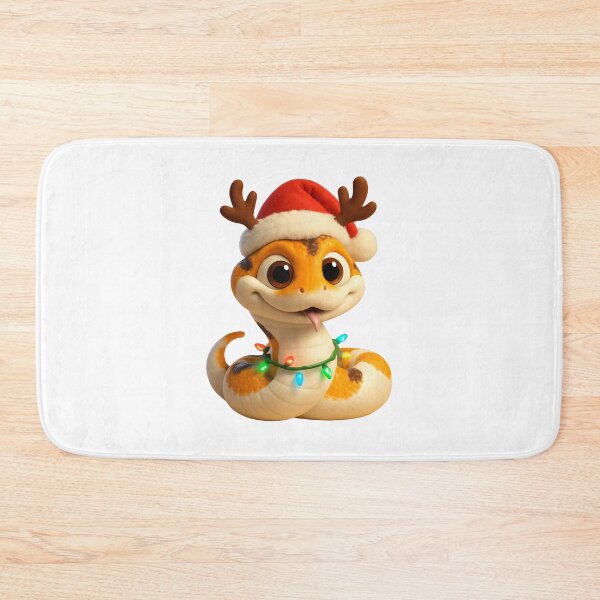 Item preview, Pied Ball Python Christmas designed and sold by Sillytoe.