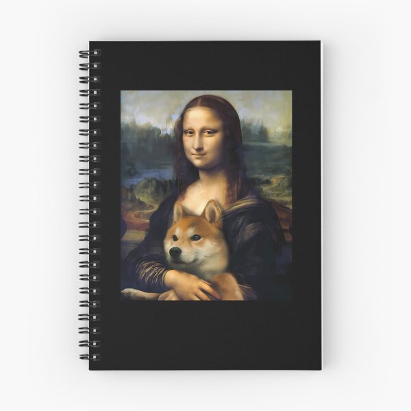Item preview, Shiba Inu Mona Lisa designed and sold by talbothwkadi.