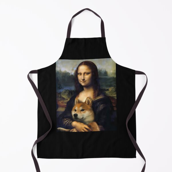 Item preview, Shiba Inu Mona Lisa designed and sold by talbothwkadi.