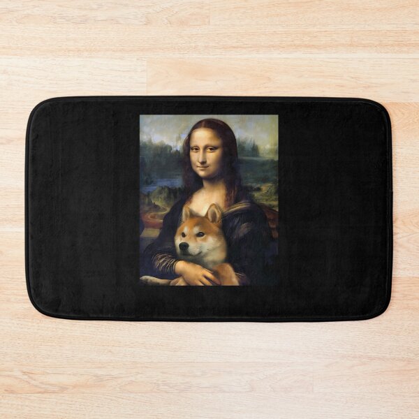 Item preview, Shiba Inu Mona Lisa designed and sold by talbothwkadi.