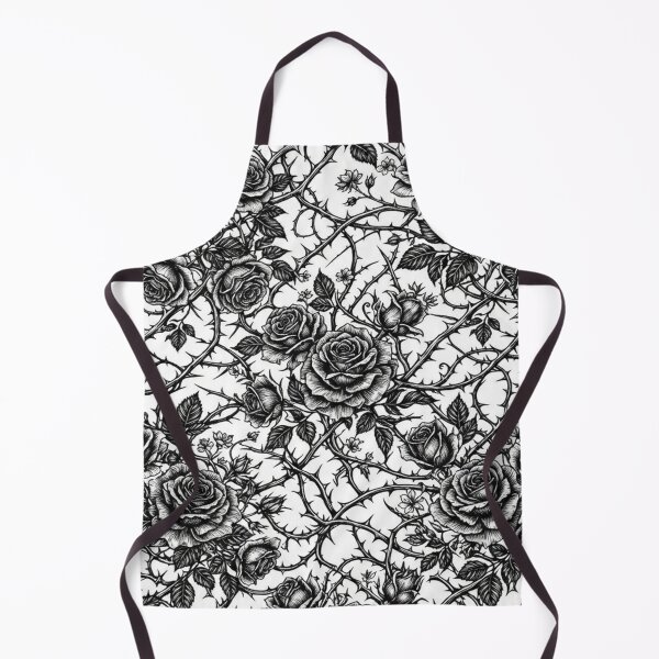 Item preview, Dark Gothic Rose Garden Thorns Pattern designed and sold by Owcomm.