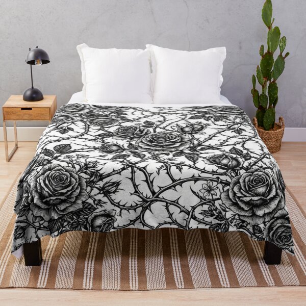 Item preview, Dark Gothic Rose Garden Thorns Pattern designed and sold by Owcomm.