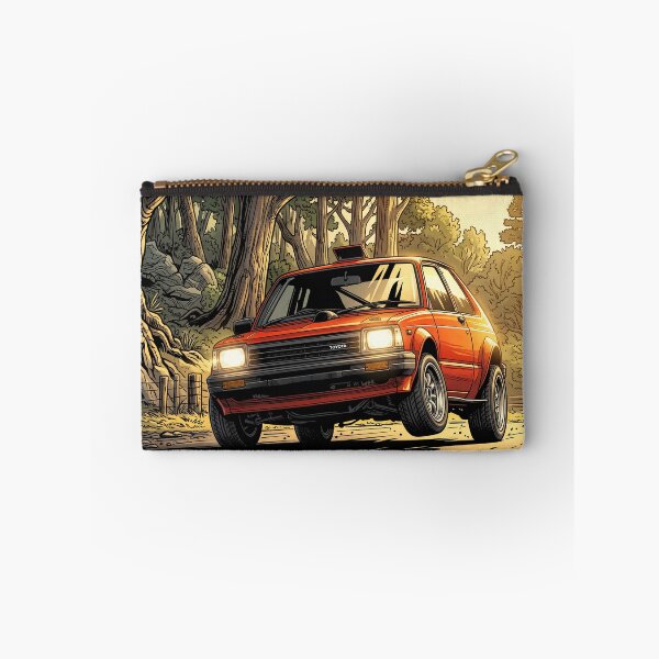 Item preview, Toyota Starlet KP61 Retro Rally Forest Car Art designed and sold by Racing Art Store.