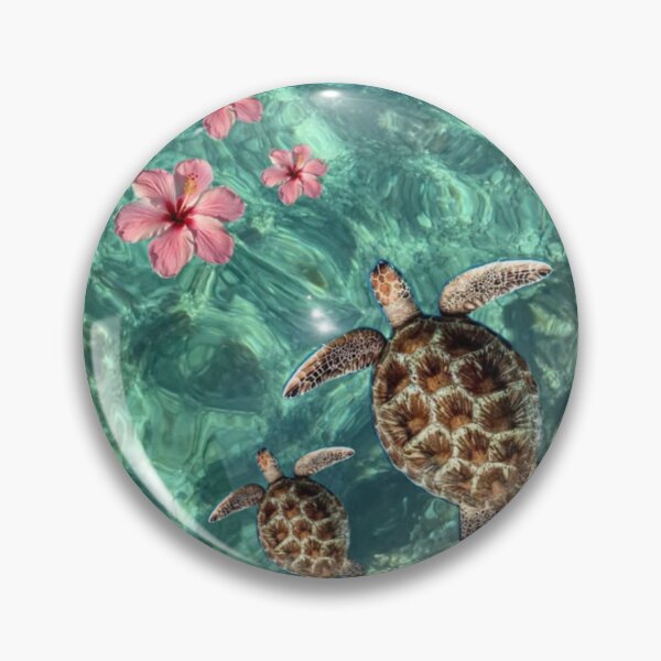 Item preview, Cute Aesthetic Beach Scenery Phone Case with Little Turtle designed and sold by Palette & Hue.