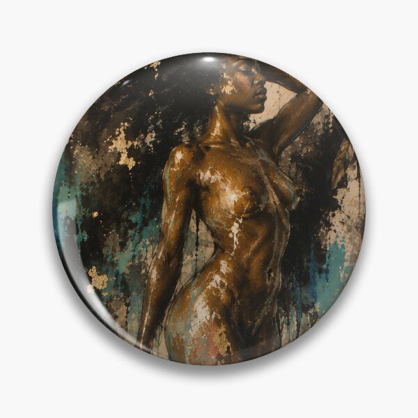 Item preview, Golden Wild | Black Woman African Art designed and sold by TedKentPhoto.