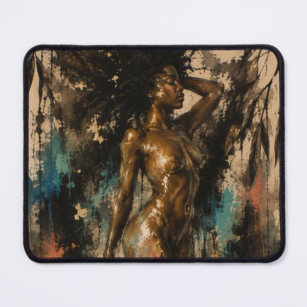 Item preview, Golden Wild | Black Woman African Art designed and sold by TedKentPhoto.