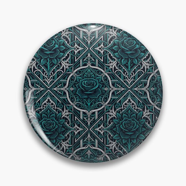 Item preview, Dark Gothic Rose Diamond Damask Pattern designed and sold by Owcomm.