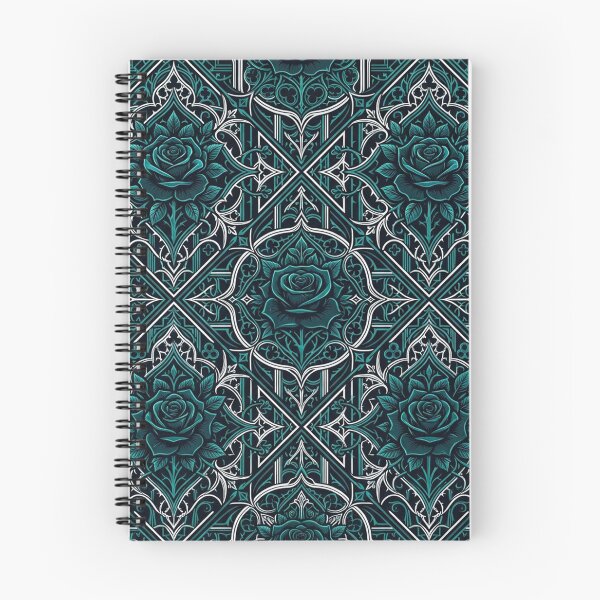 Item preview, Dark Gothic Rose Diamond Damask Pattern designed and sold by Owcomm.