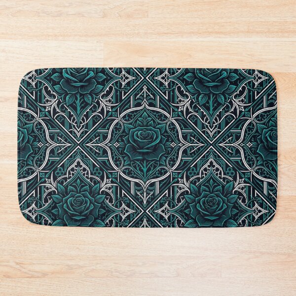 Item preview, Dark Gothic Rose Diamond Damask Pattern designed and sold by Owcomm.
