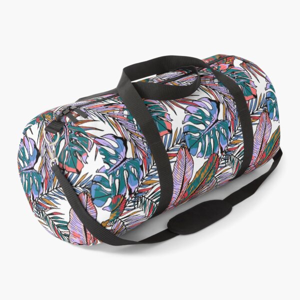 Item preview, Tropical Pop — Colorful Monstera & Palm Leaf Pattern designed and sold by RAIID.
