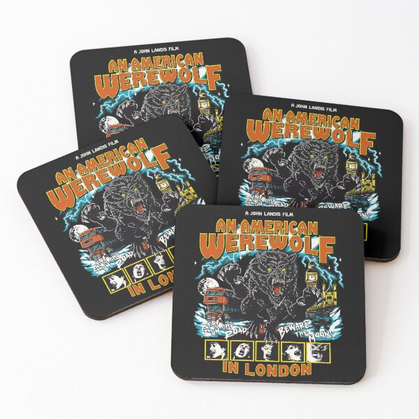 Item preview, Retro Werewolf Horror Movie Fan  designed and sold by DavidAnde98502.