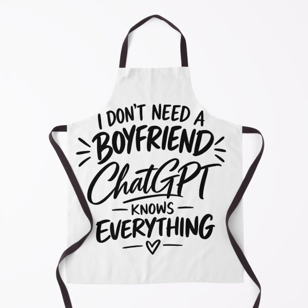 Item preview, I Don’t Need a Boyfriend – ChatGPT Knows Everything designed and sold by TinyWeird.