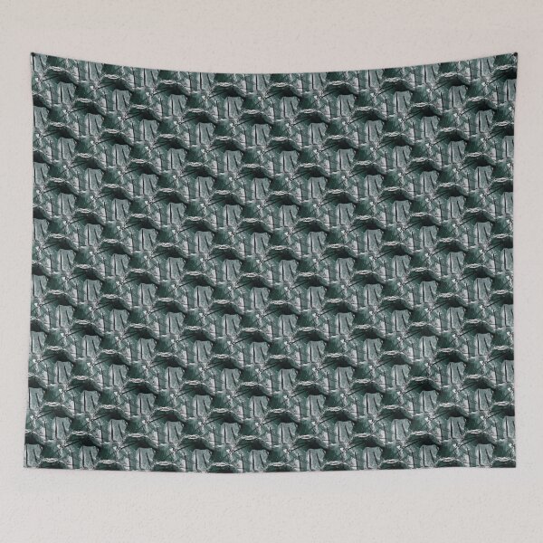 Item preview, Grunge White Circle Pattern on Teal designed and sold by Artistestella.