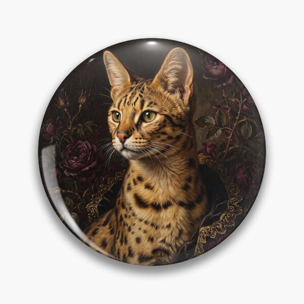 Item preview, Noble Cat with Gold Trim Cape designed and sold by Real Beast Art.