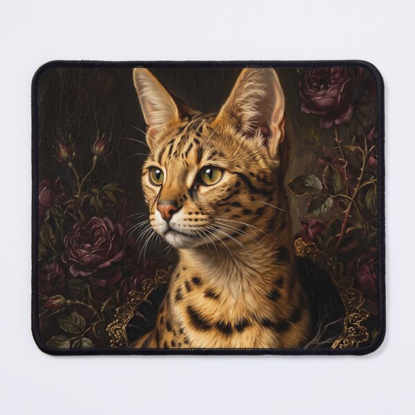 Item preview, Noble Cat with Gold Trim Cape designed and sold by Real Beast Art.