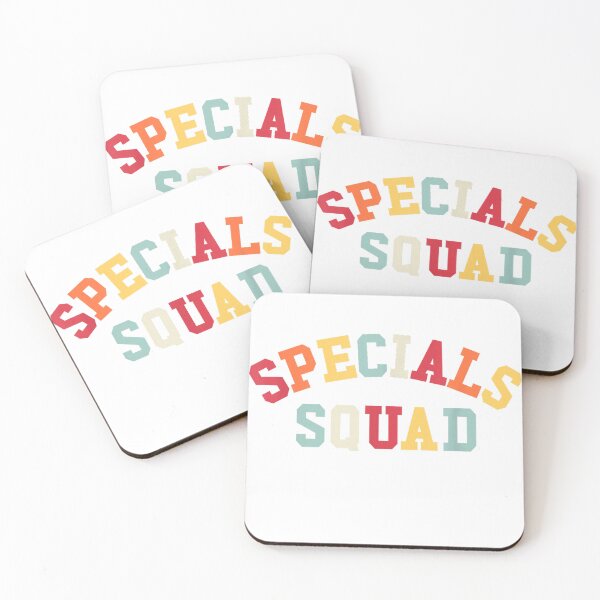 Item preview, Specials Squad, Co-Curricular Teachers Team T-Shirt, Black designed and sold by Magoya Store ⭐⭐⭐⭐⭐.