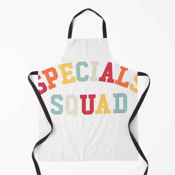 Aperçu de l'œuvre T-shirt noir de l'équipe des enseignants des activités parascolaires, Specials Squad créée et vendue par Magoya Store ⭐⭐⭐⭐⭐.