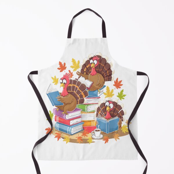 Item preview, Turkey Reading Books Fall Season Thanksgiving Teacher Book T-Shirt designed and sold by Badriiiii.