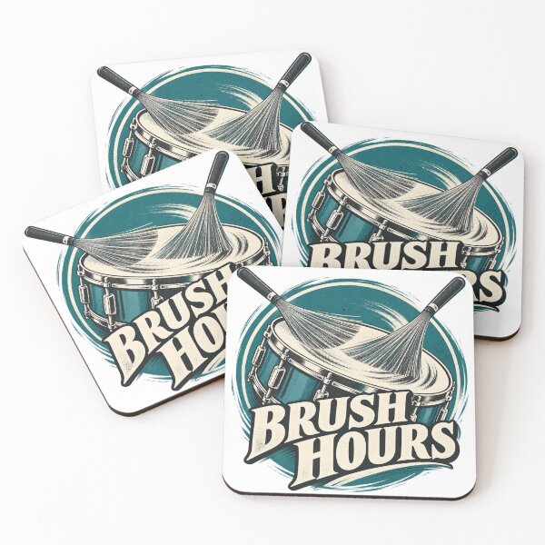 Item preview, Brushwork Rhythm Jazz Drums Art designed and sold by S06PMarketing.