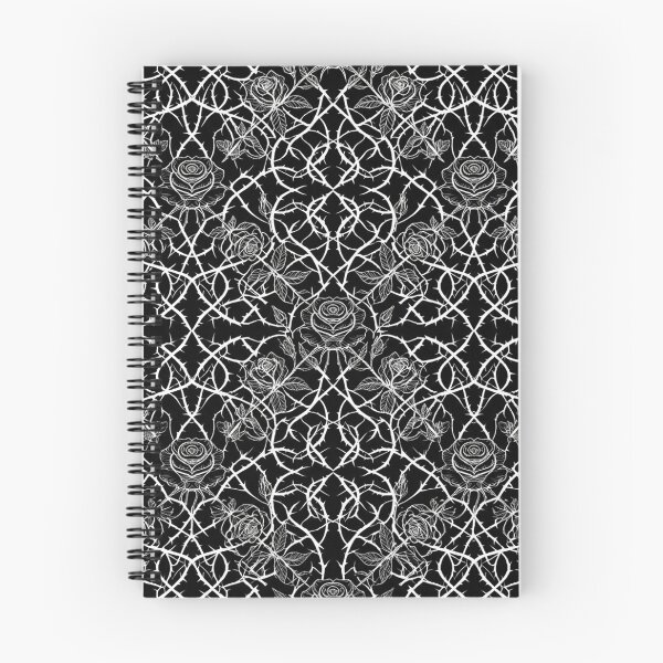 Item preview, Dark Gothic Roses and Sharp Thorns Pattern designed and sold by Owcomm.