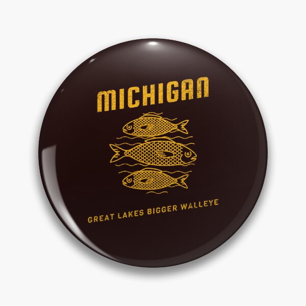 Artikelvorschau, Größerer Zander in den Großen Seen von Michigan entworfen und verkauft von JamiesLocker.
