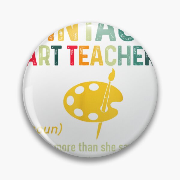 Item preview, vintage art teacher T-Shirt designed and sold by KTY-NUSS.