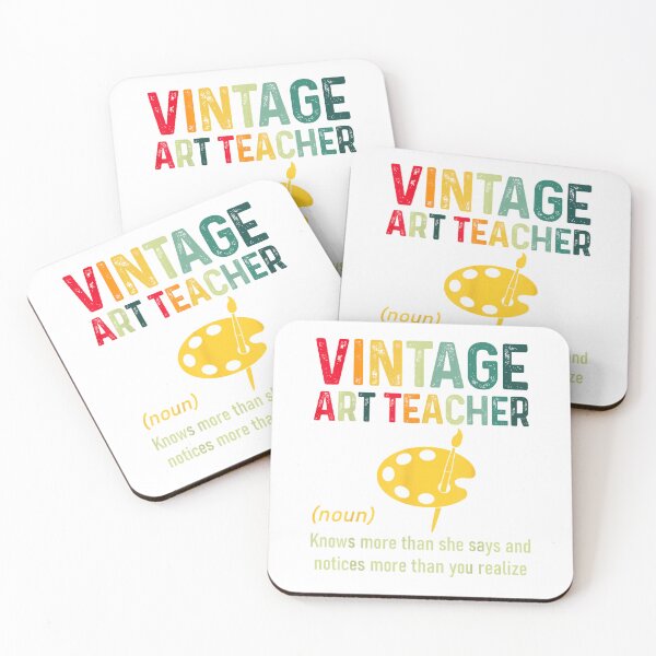 Item preview, vintage art teacher T-Shirt designed and sold by KTY-NUSS.
