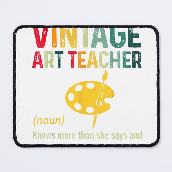 Item preview, vintage art teacher T-Shirt designed and sold by KTY-NUSS.