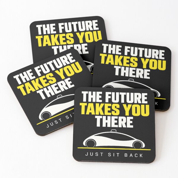 Item preview, The Future Takes You There Just Sit Back designed and sold by Kenzie & Co.