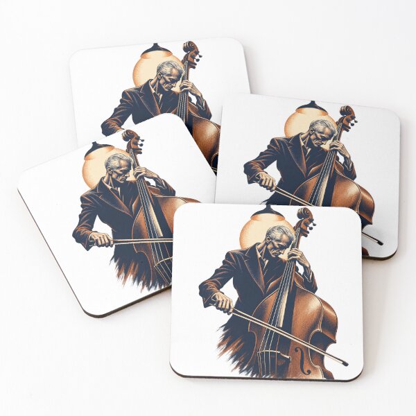 Item preview, Double Bass Dusk Double Bass Art designed and sold by S06PMarketing.