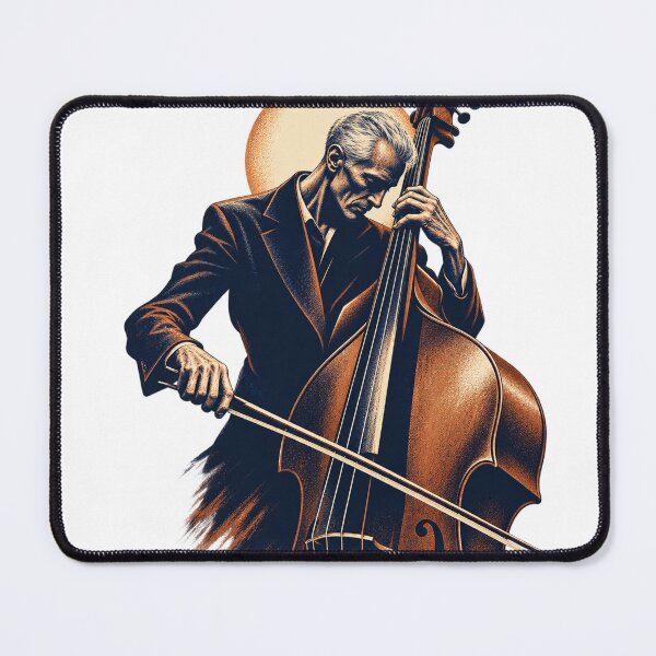 Item preview, Double Bass Dusk Double Bass Art designed and sold by S06PMarketing.