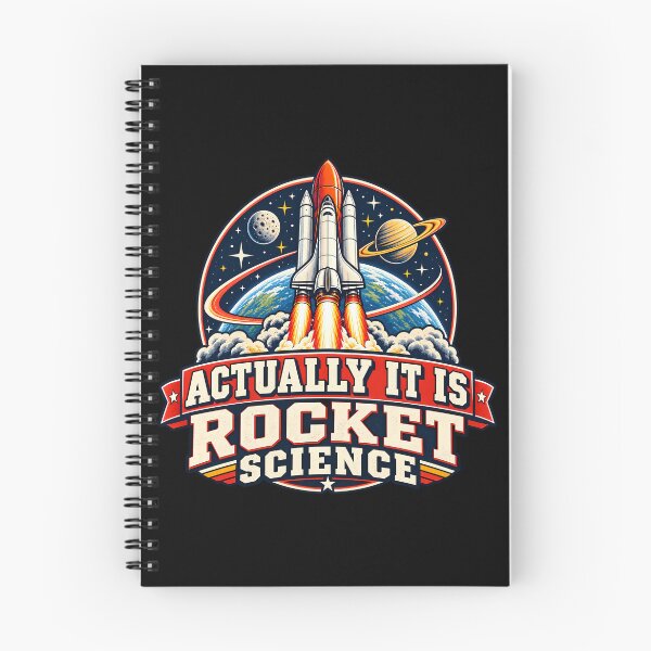 Item preview, Actually It Is Rocket Science Funny Aerospace Engineer Space Shuttle Retro  designed and sold by Photo-Sphere101.