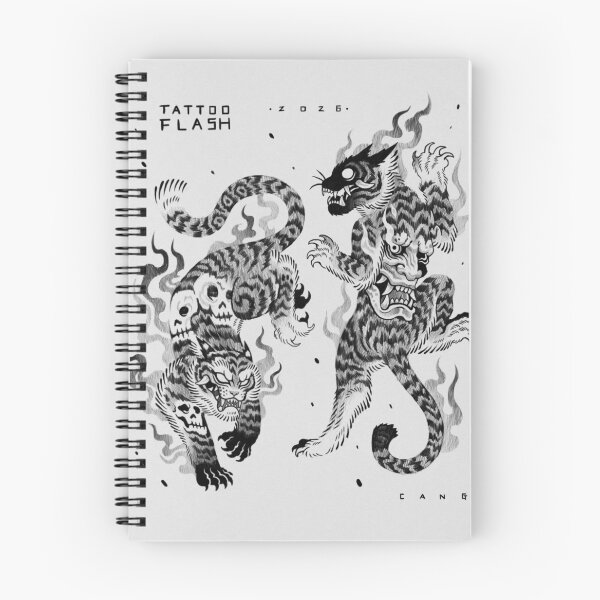 Item preview, Tiger Flash Tattoo - Cangdt designed and sold by cangdt.