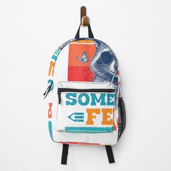 Item preview, Vintage Somebody's Feral Teacher Life Raccoon Teaching T-Shirt designed and sold by Badriiiii.