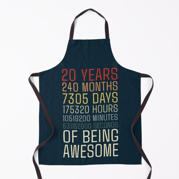 Item preview, 20 Years of Being Awesome Funny Saying designed and sold by NosandEdgy.