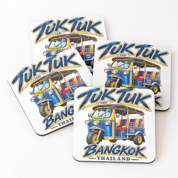 Item preview, Tuk Tuk Bangkok Thailand Vintage Streetwear Graphic designed and sold by Nicha Studio.