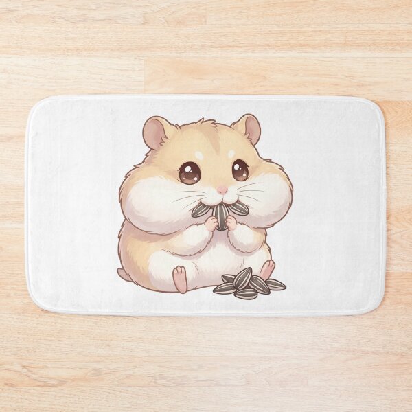 Item preview, Tiny Hamster Stuffing Its Cheeks With - Kawaii Design designed and sold by larbimalki.