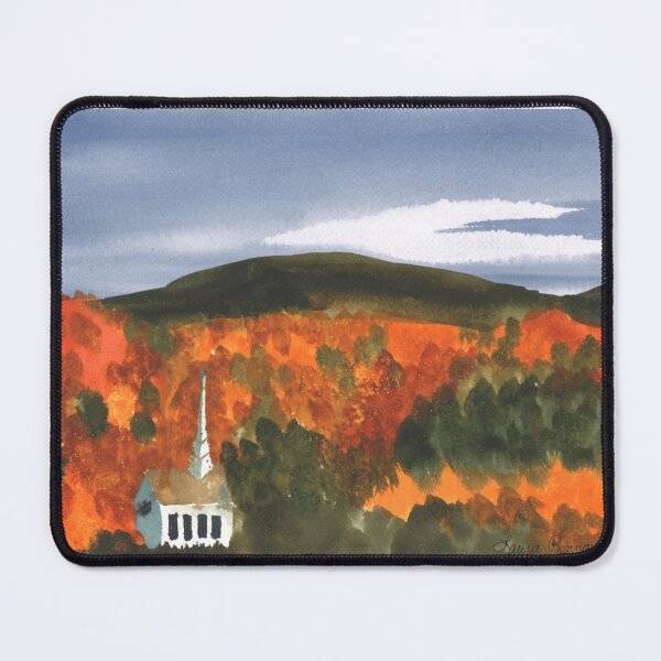 Item preview, Country Church in Fall designed and sold by Creative Traveler FM.