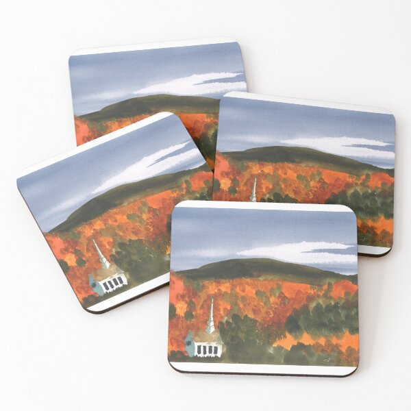 Item preview, Country Church in Fall designed and sold by Creative Traveler FM.