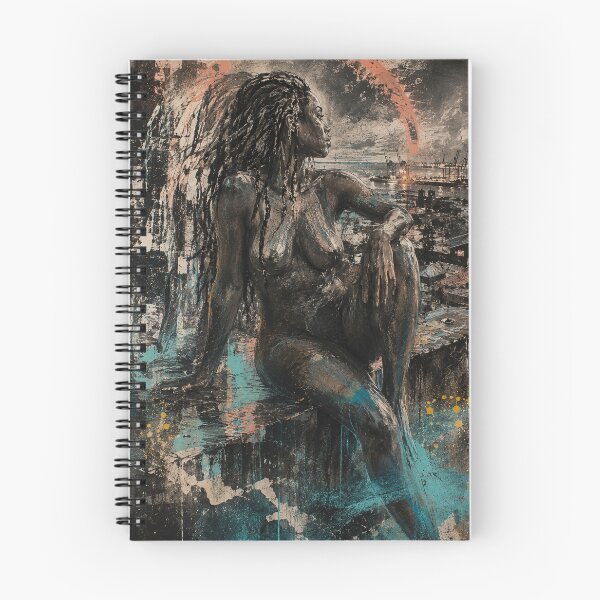 Item preview, Above the City | Black Woman Urban Art designed and sold by TedKentPhoto.