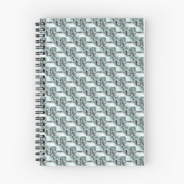 Item preview, Grunge Black Circle Pattern on Light Teal designed and sold by Artistestella.