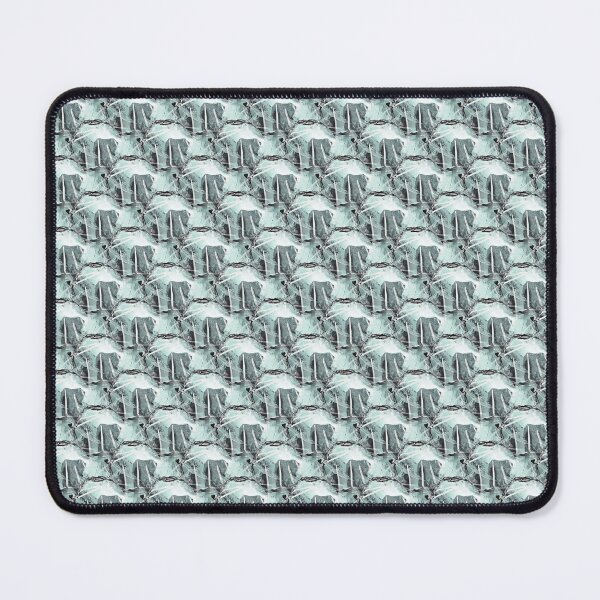 Item preview, Grunge Black Circle Pattern on Light Teal designed and sold by Artistestella.