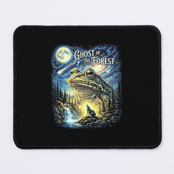 Item preview, Ghost of the Forest Mystical Frog Moonlit Fantasy Design designed and sold by MiALopezArt.