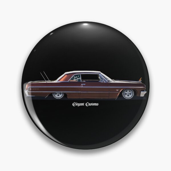 Item preview, 1964 Impala Love Machine Given the Elegant Customs treatment no text Kustom, Hot Rod, Muscle Car designed and sold by Elegant Customs.