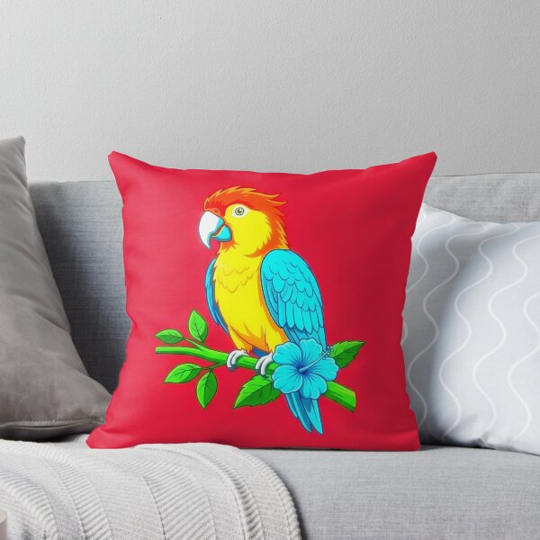 Item preview, Tropical Parrot On Red designed and sold by Lasofficial.