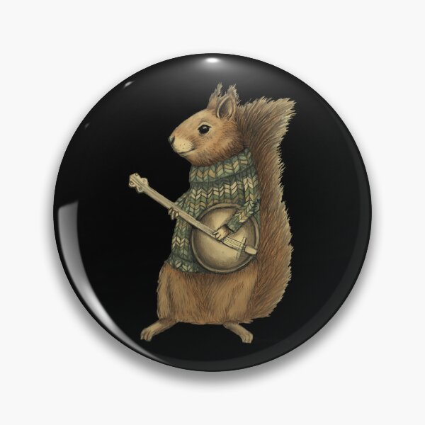 Item preview, Squirrel With A Banjo designed and sold by lorettakry.