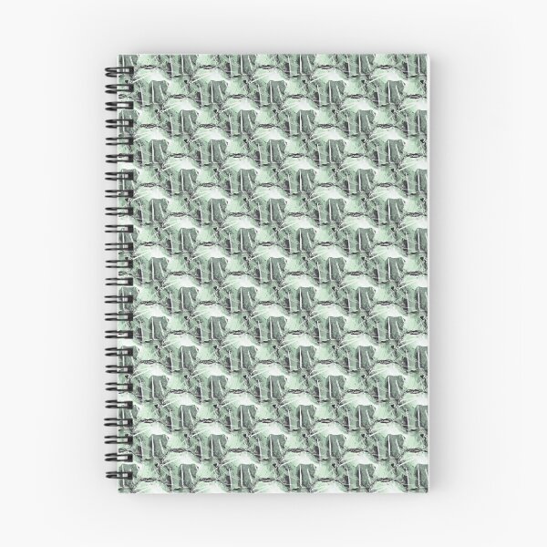 Item preview, Grunge Black Circle Pattern on Light Green designed and sold by Artistestella.