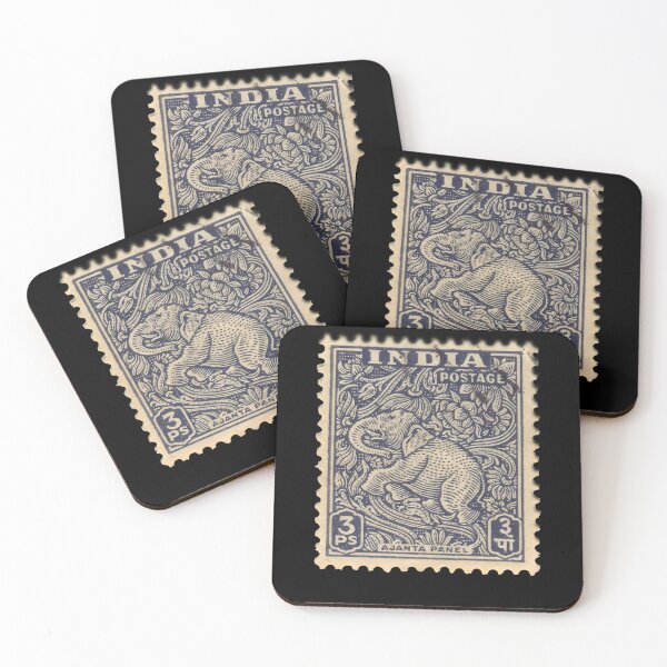 Item preview, Stamp  India  Elephant designed and sold by brittamyradq.