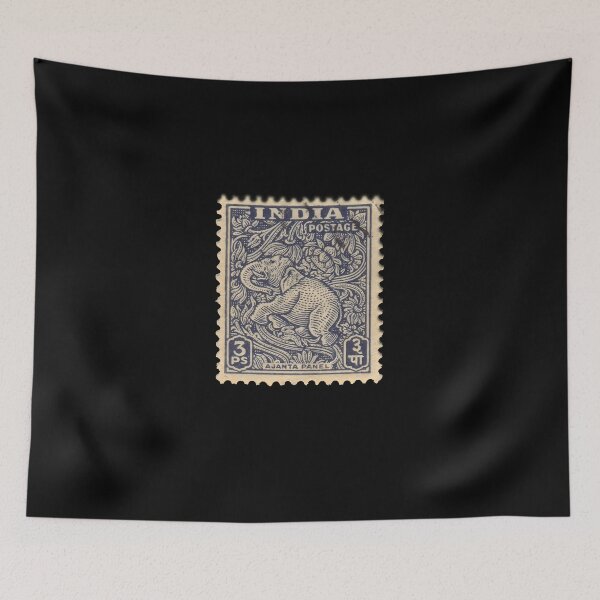 Item preview, Stamp  India  Elephant designed and sold by brittamyradq.